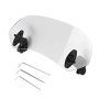 DEWIN Extension Bulle Moto, Extension Pare Brise Moto Universel Moto Clip Réglable Pare-Brise-Vent Accessoires de Pare-Brise