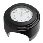 KSTE Montre Moto, Modification Moto Support de Guidon étanche Horloge à Quartz Montre (Cadran Blanc de Surface Noir)