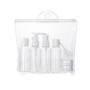 9 Pièces Ensemble Bouteilles de Voyage, Contenant Liquide de Bouteille Cosmétique Portable, Ensemble de Contenants de Voyage Réu