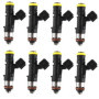 SINOCMP 8 pièces 210lb 2200cc 0280158829 Injecteur de carburant pour Bosch Honda Aud i Mazda Dodge GM, garantie de 3 mois