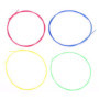 Ukulele Strings Colored, Ukulele Cordes Nylon Ukulele Coloré pour le remplacement des cordes Ukulele