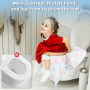 20 Pièces Protege Toilette Protege Cuvette WC Jetable Protection Toilettes Jetables Protege WC Jetable pour Enfants et Adultes p