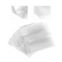 Scicalife 200 Pièces 80X70mm Clair Perforée Film Rétractable Film Thermorétractable Wrap Film Rétractable Joint Bandes pour Huil