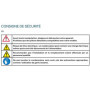 Condensateur Moteur Permanent 60uF 450V à Cosses - Ø50mm x 117mm