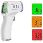 Thermomètre Frontal Infrarouge médicale Thermometre sans Contact pour Adulte Enfant bébé, Affichage LCD Mode avec indicateurs co
