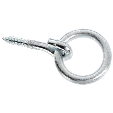 Alberts 204594 Anneau à visser | zingué | à visser | Ø extérieur 65 mm | Ø intérieur 45 mm | Ø du filetage 10 mm | longueur tota