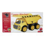 BIG Power Worker Mega Kipper (65 cm) Camion Benne XXL avec Grande Benne basculante (Espace pour Une Charge de 12,8 l) et 6 pneus