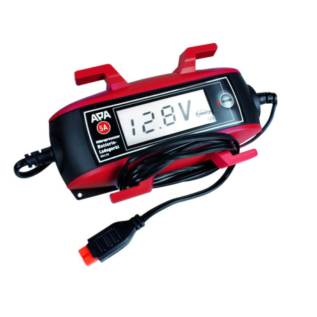 APA 16633 Microprocesseur Chargeur de Batterie 6/12 V 5 A