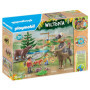 Playmobil 71403 Animaux de la forêt d'Amérique du Nord - Gamme Wiltopia avec Plus de 80% de matériaux recyclés ou biosourcés en 