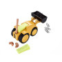 TROIKA Digger – GAM40/YE – Distributeur de Trombones – Pelles, chargeuses – Pelle Amovible – Presse-papiers – Porte-stylos INCL.