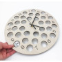 Safe Horloge Murale en Forme de Capsules pour 32 Bouchons - Cadeau d'anniversaire pour Lui - Uniquement pour Les Vrais collectio