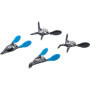 BGS 444 | Jeu de pinces à circlips | pour petits circlips | 80 mm | 4 pièces