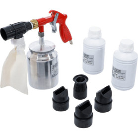 BGS Diy 3650 | Pistolet pneumatique de sablage y compris accessoires