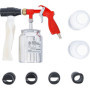 BGS Diy 3650 | Pistolet pneumatique de sablage y compris accessoires