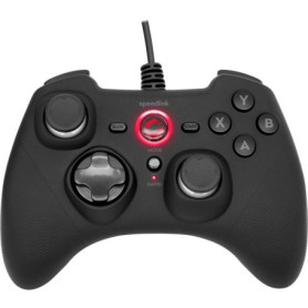 Speedlink RAIT Manette de Jeu Filaire - Manette PC Filaire Gamer, Gamepad Gaming Controller avec vibration, câble USB, pour PC e