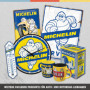 Nostalgic-Art Tasse à café, 330 ml, Michelin – Tyres Bibendum Yellow – Idée de cadeau pour fans de moteur, mug en céramique, des