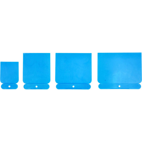 BRLLIANT TOOLS Japanspachtel-Satz, Kunststoff, 4-TLG. [Powered by Brilliant BT101935 Jeu de 4 spatules japonaises en Plastique [