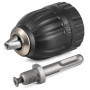 S&R Mandrin Perceuse SDS Auto serrant 1.5-13 mm 1/2-20UNF avec Adaptateur SDS-plus. Pour Perceuse Bosch Metabo Makita etc