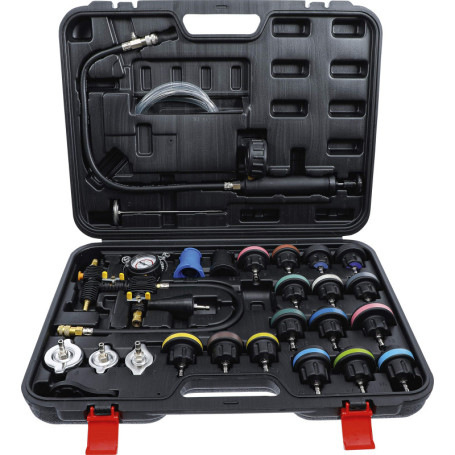 BGS Diy 98098 | Testeur de circuit de refroidissement avec système de remplissage | 27 pièces