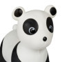Relaxdays Animal Sauteur en Forme de Panda, Charge maximale : env. 50 kg, sans BPA, à partir de 3 Ans, Noir et Blanc