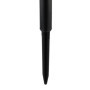 Relaxdays Lampe Solaire pour extérieur, Set de 8, Originale, Ressemble à Une Torche, avec Piquet, HD : 41x7 cm, Noire