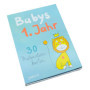 JAKO-O Cartes de naissance et de première année pour bébé - Jalons importants pour bébé - Cartes également comme journal intime 