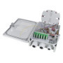 LogiLink FB124LC Boîtier de raccordement FTTH/FTTB, 24 x LC/APC, entièrement équipé