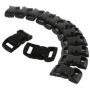 Grenhaven 20 Pcs Mini Plastique Boucles pour Sangles 10mm, Fermoirs à Clic 29x15x5mm, Attaches à Clip pour Colliers de Chien ou 
