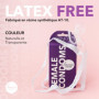 Loovara Préservatifs féminins sans latex 3 pièces - 3 préservatifs pour les femmes, dispositif médical, hypoallergénique, extra 