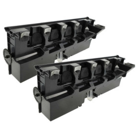 vhbw 2X Bac de récupération de Toner usagé Compatible avec Konica Minolta Bizhub C558, C554, C458, C658 imprimante Laser