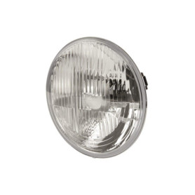 HELLA 1A6 002 395-031 Halogène Optique, projecteur principal - 12V - rond - Chiffre de référence: 20 - ECE - disperseur convexe 