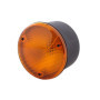 HELLA Feu clignotant - Halogène - 12V / 24V - Montage en saillie/vissé - ADR/GGVS - Couleur du voyant: jaune - Fiche: Fiche plat
