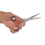 OTTO HERDER Ciseaux de coiffeur – Ciseaux de coiffure extra tranchants 15,5 cm (15,5 cm) avec micro-denture unilatérale – Lame d