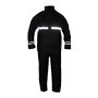 protectWEAR Combinaison Imperméable de moto, combinaison de pluie, 2 pièces, noir, RK, Taille: 4XL