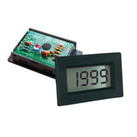 Peak Tech Digital Voltmètre/Ampèremètre comme instrument, 1 pièce, à encastrer LDP de 135