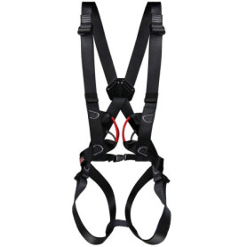 ALPIDEX Harnais d'escalade universel pour les jeunes et les adultes EN 12277 harnais complet réglable en continu