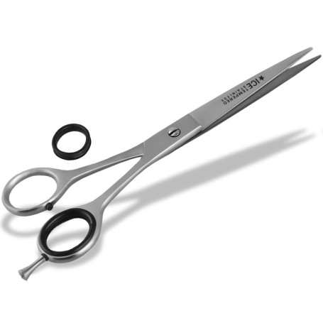 Ciseaux de coiffeur avec microdenture unilatérale en acier inoxydable Ciseaux pour le soin des cheveux 17,78 cm