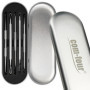 com-four® Kit Extracteur de Points Noirs – Ensemble de 5 Outils en Acier Inoxydable pour Le Nettoyage du Visage, Blackhead Remov