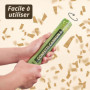 10 Canons à Confettis de Mariage Or Mat – Biodégradable – Premier Confetti en Papier FSC® au Monde – Facile et Sûr à Utiliser