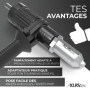 KLRStec® Adaptateur de rivets aveugles à pinces à riveter - Embouts à riveter pour visseuse sans fil et perceuse