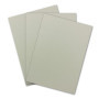 Lot de 5 cartons de reliure, format A3 (29,7 x 42 cm), épaisseur : 3 mm (0,3 cm), grammage : 1800 g/m², carton gris pour le bric
