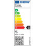 TRANGO 6740-45 Lot de 4 éclairage d'armoire de cuisine noir mat *COOK* encastrable - spot encastré avec module LED 4x 4,8 watts 
