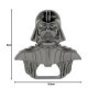 Darth Vader Décapsuleur noir brillant, finition solide 55 mm x 60 mm, pour le bar à la maison et les déplacements, cadeau amusan