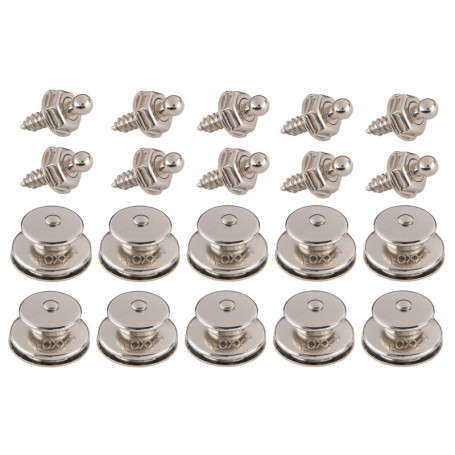 New Marine LOXX Lot de 10 pièces supérieures + vis autotaraudeuses 4,2 x 10