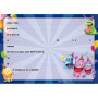 Edition Colibri (11072 FR Lot de 10 Cartes d‘invitation MONSTRES drôles en Français pour un anniversaire d‘enfant, pour une part