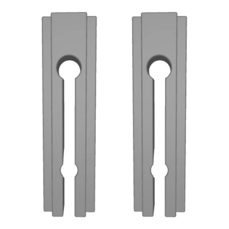 ULROAD Lot de 2 adaptateurs pour rails de guidage Bosch PTS 10 T - Pour scie circulaire de table, scie circulaire de table, scie