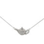 Serebra Jewelry Théière Collier en Argent Sterling 925 avec Pendentif en Forme de jerrican