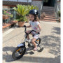 PROMETHEUS BICYCLES Velo Enfant 4 Ans - vélo Fille 14 Pouces a Roulette pour 3 a 5 Ans - Petite Princesse en Blanc