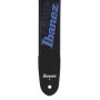 Ibanez Strap Design Black, Blue Logos