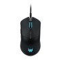 Acer Predator Souris Cestus 330 Souris Gaming Design Ergonomique, jusqu'à 16000 PPP, 5 Niveaux DPI Shift Setting, 7 Touches prog